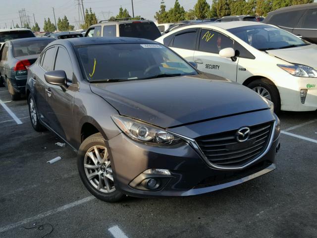 JM1BM1V78F1257578 - 2015 MAZDA 3 TOURING GRAY photo 1