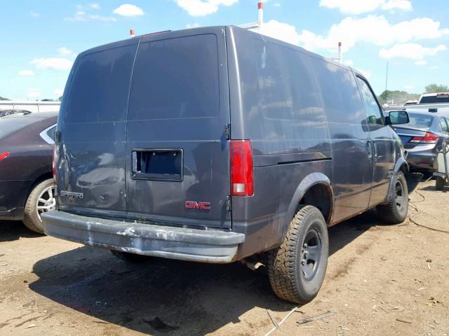 1GTDM19X52B511903 - 2002 GMC SAFARI XT GRAY photo 4