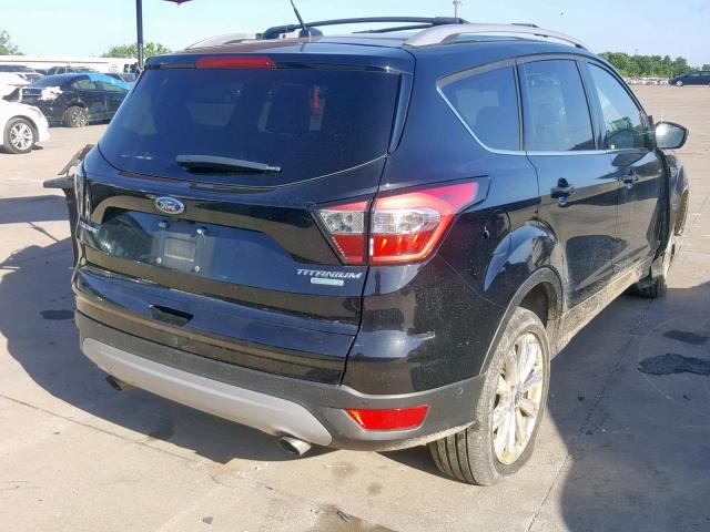 1FMCU0J9XHUD10140 - 2017 FORD ESCAPE TIT BLACK photo 4