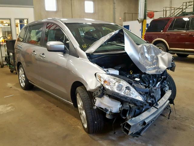 JM1CR2W32A0365653 - 2010 MAZDA 5 SILVER photo 1