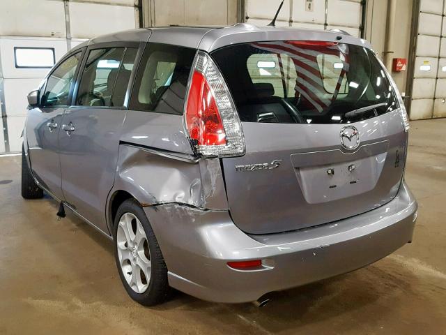 JM1CR2W32A0365653 - 2010 MAZDA 5 SILVER photo 3