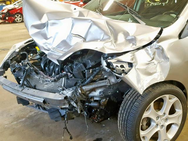 JM1CR2W32A0365653 - 2010 MAZDA 5 SILVER photo 9