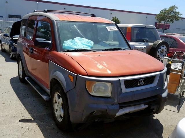 5J6YH28623L035247 - 2003 HONDA ELEMENT EX ORANGE photo 1