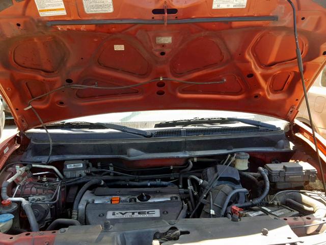 5J6YH28623L035247 - 2003 HONDA ELEMENT EX ORANGE photo 7