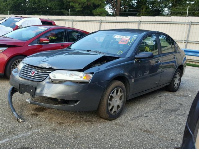 1G8AJ52FX5Z112043 - 2005 SATURN ION LEVEL CHARCOAL photo 2