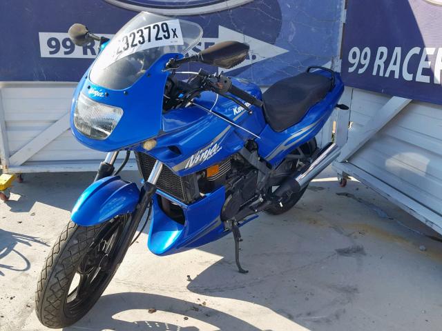 JKAEXVD1X9A114283 - 2009 KAWASAKI EX500 D BLUE photo 2