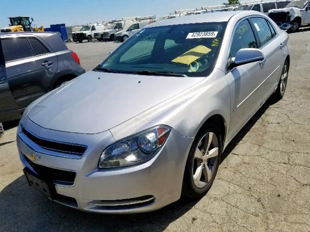 1G1ZC5E05CF106040 - 2012 CHEVROLET MALIBU 1LT 银色 照片 2