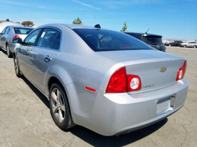 1G1ZC5E05CF106040 - 2012 CHEVROLET MALIBU 1LT 银色 照片 3