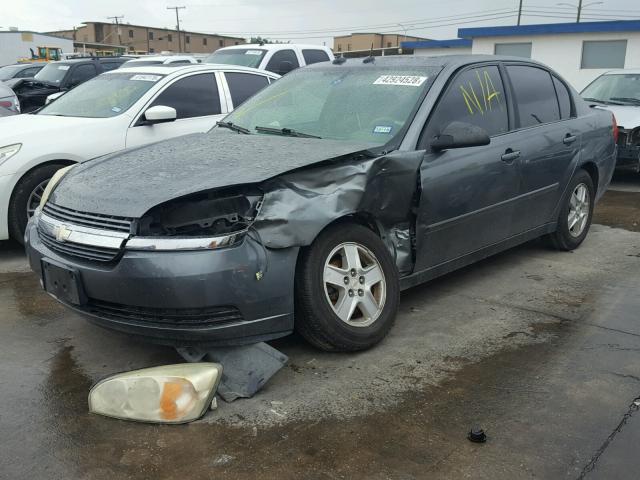1G1ZT54824F199589 - 2004 CHEVROLET MALIBU LS GRAY photo 2