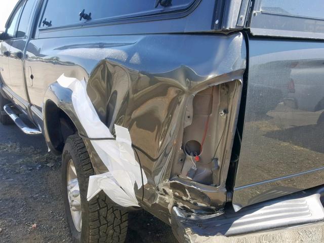 3D7KU28D83G707689 - 2003 DODGE RAM 2500 S ნაცრისფერი ფოტო 9