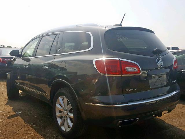 5GAKVCKD6HJ266870 - 2017 BUICK ENCLAVE GRAY photo 3