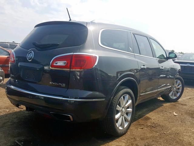 5GAKVCKD6HJ266870 - 2017 BUICK ENCLAVE GRAY photo 4