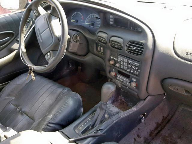 1G2WP12K6YF176980 - 2000 PONTIAC GRAND PRIX BLACK photo 9