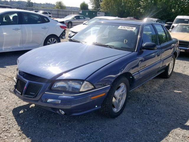 1G2NE55D3SM585091 - 1995 PONTIAC GRAND AM S GREEN photo 2