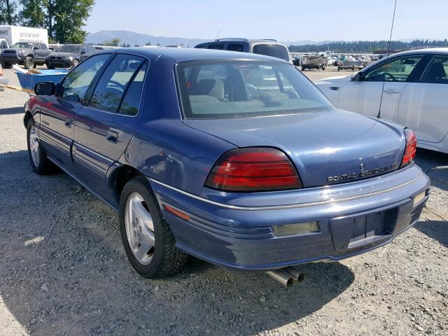 1G2NE55D3SM585091 - 1995 PONTIAC GRAND AM S GREEN photo 3