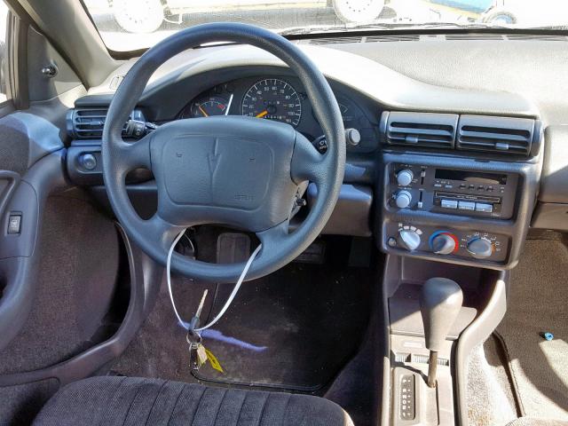 1G2NE55D3SM585091 - 1995 PONTIAC GRAND AM S GREEN photo 9