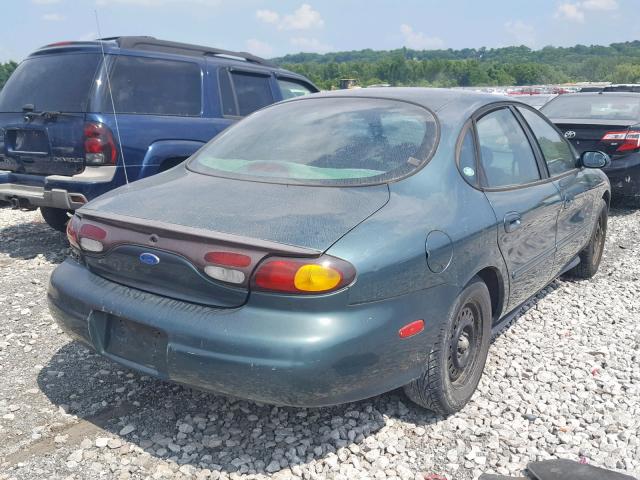 1FALP52U9TA110152 - 1996 FORD TAURUS GL TEAL photo 4