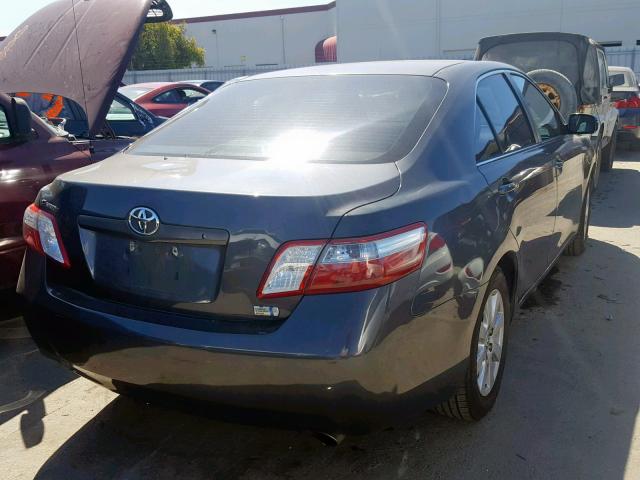 4T1BB46K59U072462 - 2009 TOYOTA CAMRY HYBR GRAY photo 4