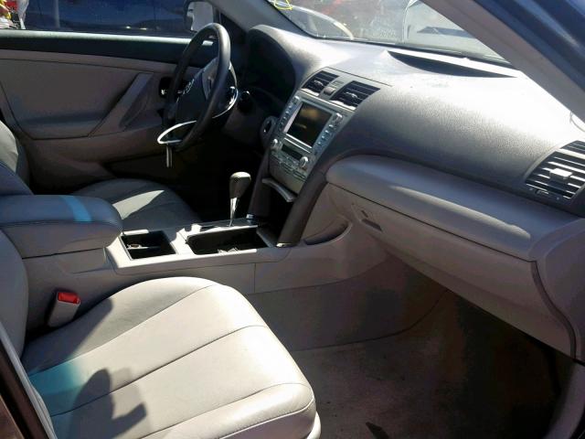 4T1BB46K59U072462 - 2009 TOYOTA CAMRY HYBR GRAY photo 5