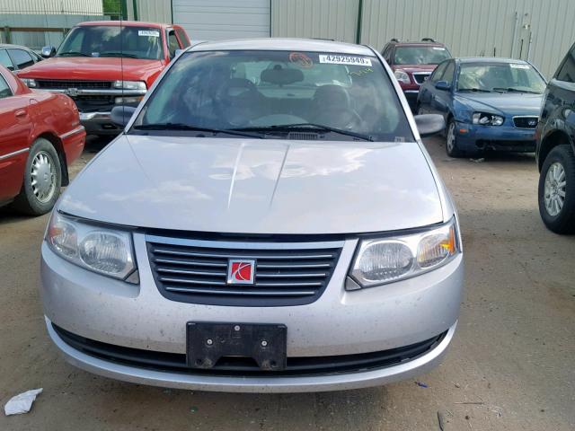 1G8AJ55F67Z130294 - 2007 SATURN ION LEVEL SILVER photo 9
