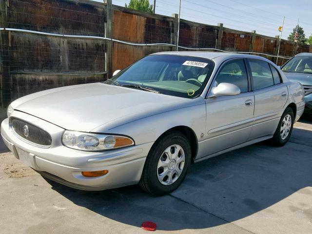 1G4HR54K4YU138657 - 2000 BUICK LESABRE LI SILVER photo 2