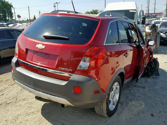 3GNAL2EK2ES505076 - 2014 CHEVROLET CAPTIVA LS 红色 照片 4