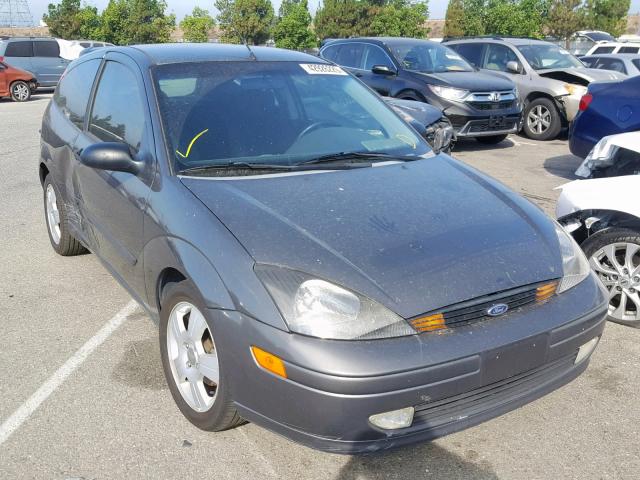 3FAFP31Z43R139952 - 2003 FORD FOCUS ZX3 GRAY photo 1