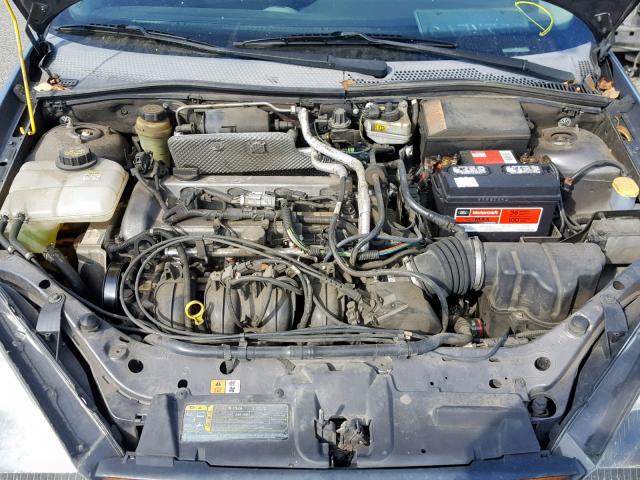 3FAFP31Z43R139952 - 2003 FORD FOCUS ZX3 GRAY photo 7