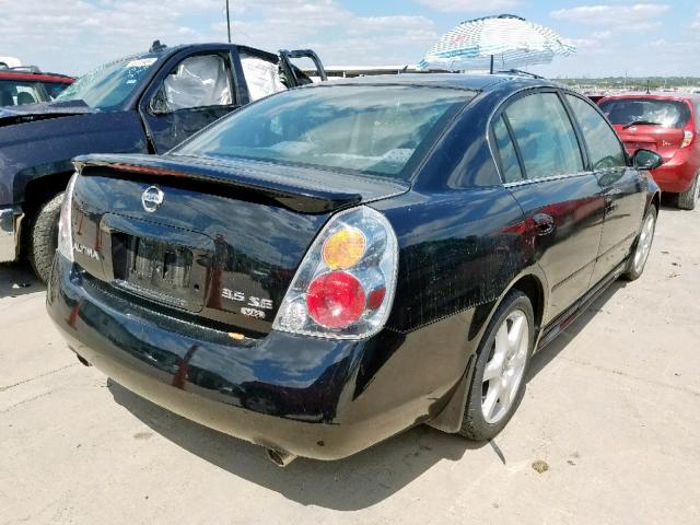 1N4BL11D33C238828 - 2003 NISSAN ALTIMA SE BLACK photo 4