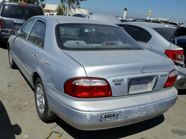 1YVGF22C6Y5147688 - 2000 MAZDA 626 ES SILVER photo 3