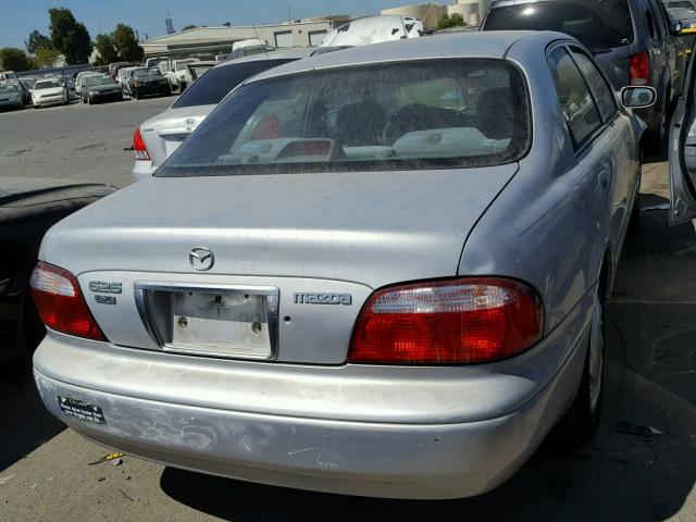 1YVGF22C6Y5147688 - 2000 MAZDA 626 ES SILVER photo 4