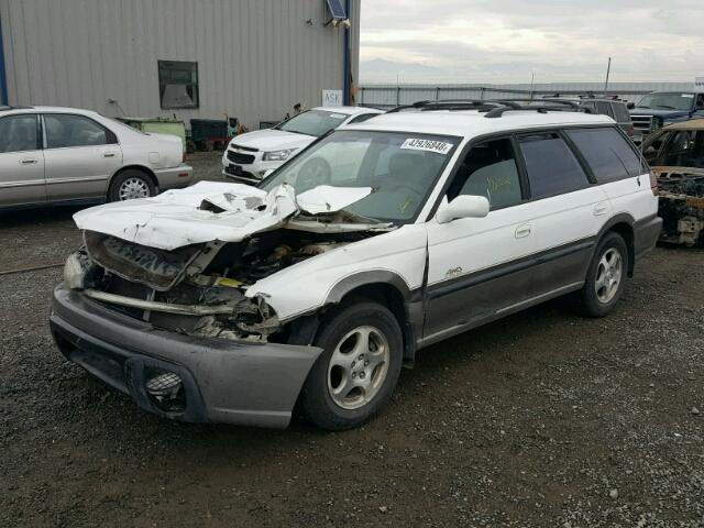 4S3BG6851V7615582 - 1997 SUBARU LEGACY OUT WHITE photo 2