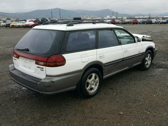 4S3BG6851V7615582 - 1997 SUBARU LEGACY OUT WHITE photo 4