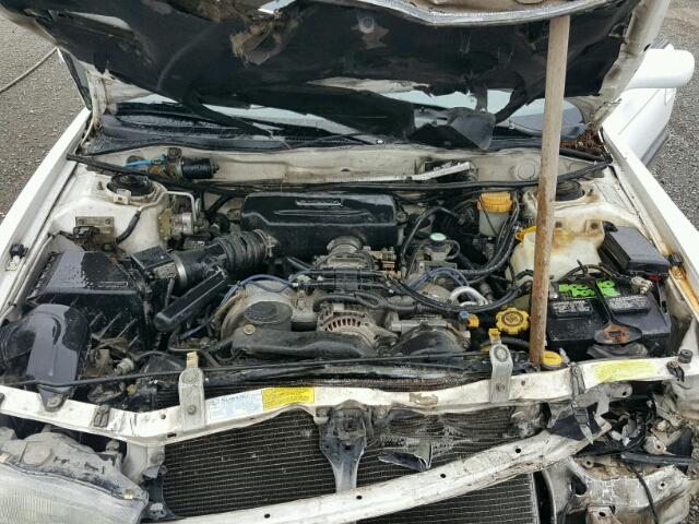 4S3BG6851V7615582 - 1997 SUBARU LEGACY OUT WHITE photo 7