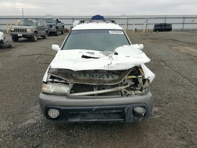 4S3BG6851V7615582 - 1997 SUBARU LEGACY OUT WHITE photo 9