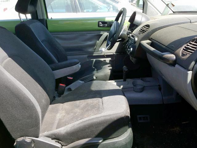 3VWCC21C8YM500941 - 2000 VOLKSWAGEN NEW BEETLE GREEN photo 5