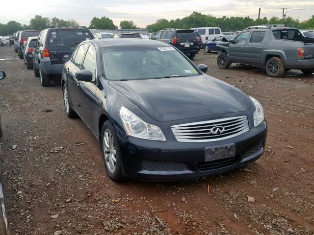 JNKCV61F59M359823 - 2009 INFINITI G37 BLACK photo 1