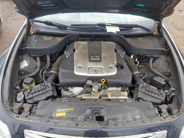 JNKCV61F59M359823 - 2009 INFINITI G37 BLACK photo 7