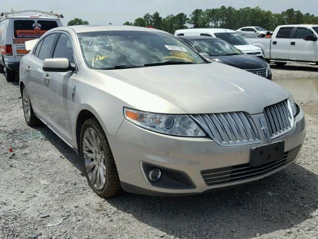 1LNHM93R59G630716 - 2009 LINCOLN MKS GOLD photo 1