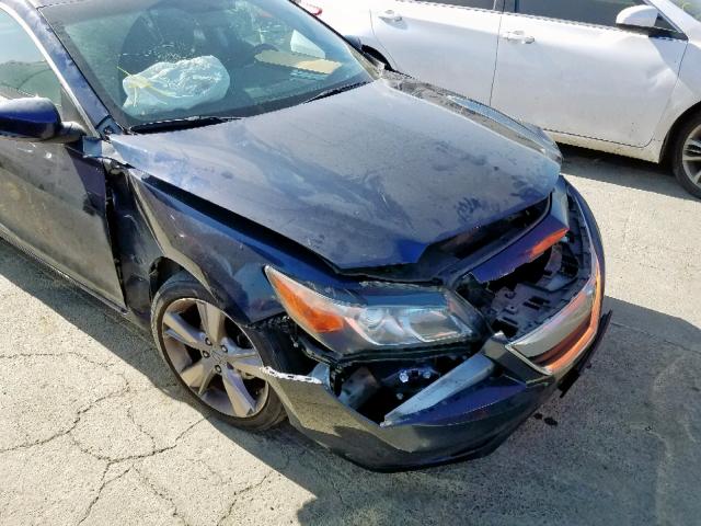 19VDE1F37EE015208 - 2014 ACURA ILX 20 BLUE photo 9