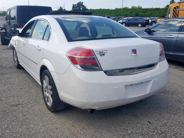 1G8ZS57N37F138584 - 2007 SATURN AURA XE WHITE photo 3