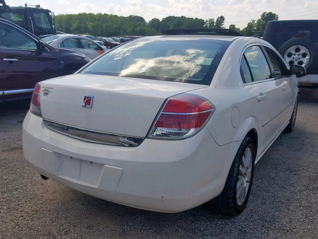 1G8ZS57N37F138584 - 2007 SATURN AURA XE WHITE photo 4