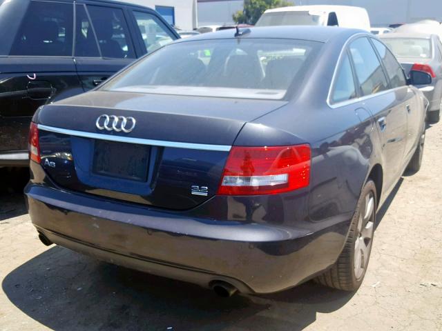 WAUDG74F45N117060 - 2005 AUDI A6 3.2 QUA BLACK photo 4