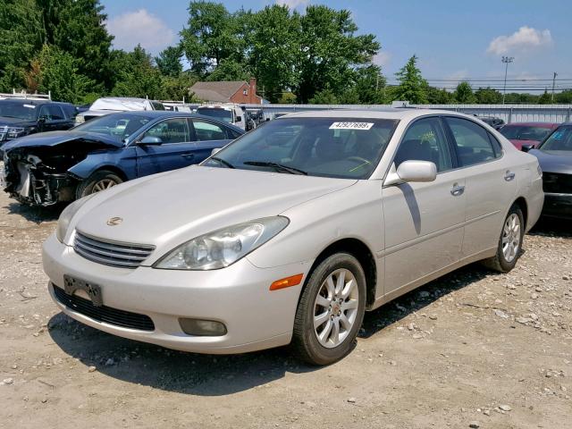 JTHBF30GX20017296 - 2002 LEXUS ES 300 TAN photo 2