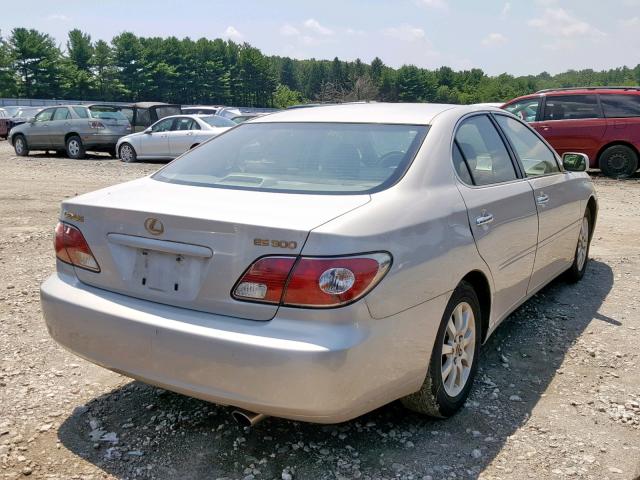 JTHBF30GX20017296 - 2002 LEXUS ES 300 TAN photo 4