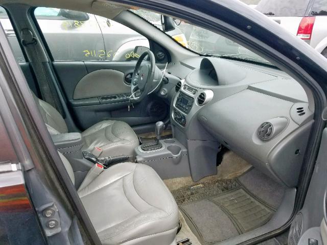 1G8AL54F04Z123476 - 2004 SATURN ION LEVEL BLACK photo 5