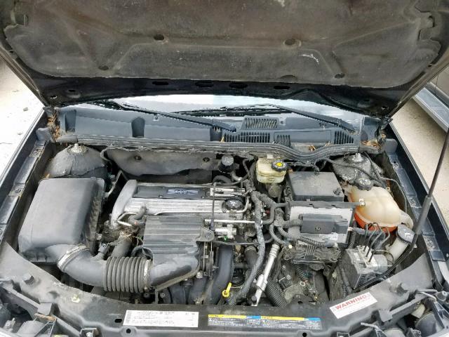 1G8AL54F04Z123476 - 2004 SATURN ION LEVEL BLACK photo 7