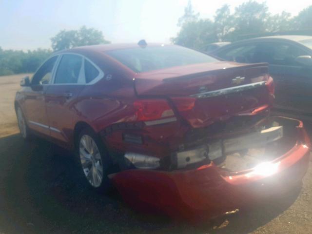 1G1155S39EU124402 - 2014 CHEVROLET IMPALA LTZ RED photo 3