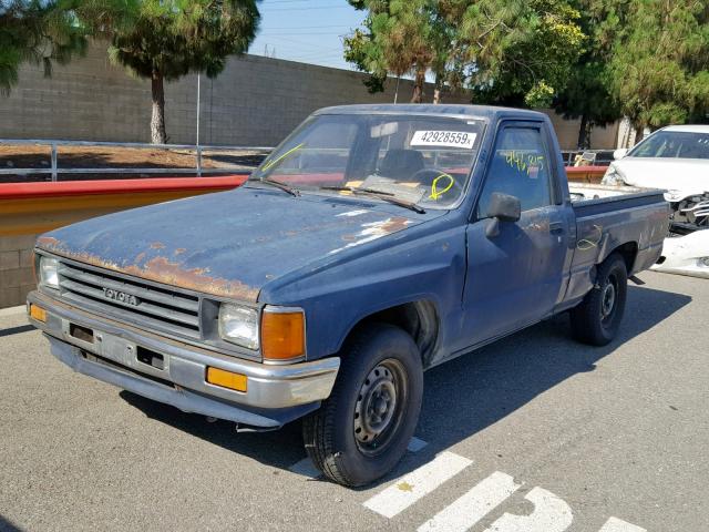 JT4RN50R0J0347690 - 1988 TOYOTA PICKUP 1/2 BLUE photo 2