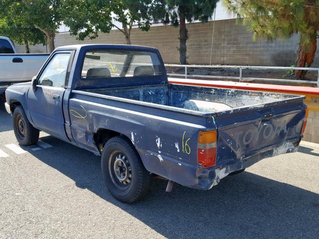 JT4RN50R0J0347690 - 1988 TOYOTA PICKUP 1/2 BLUE photo 3